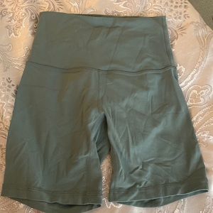 Lululemon mint green shorts